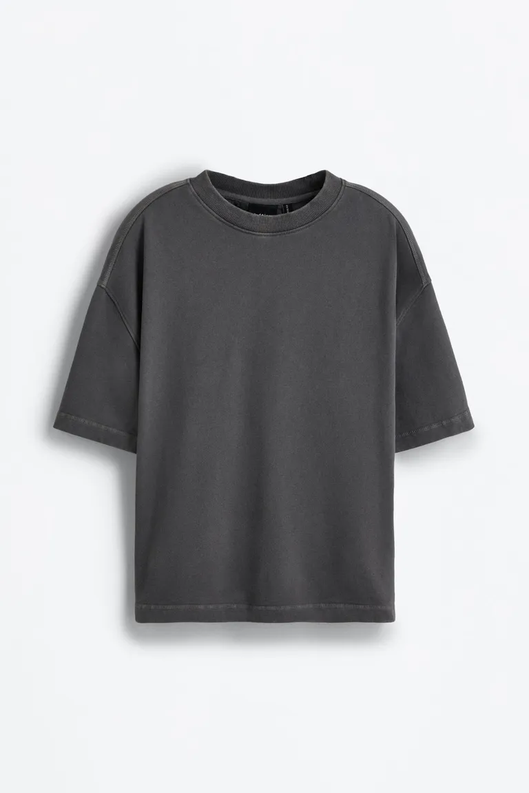 Sudadera manga corta efecto lavado de Lefties en Buzos y Sweaters para argentina