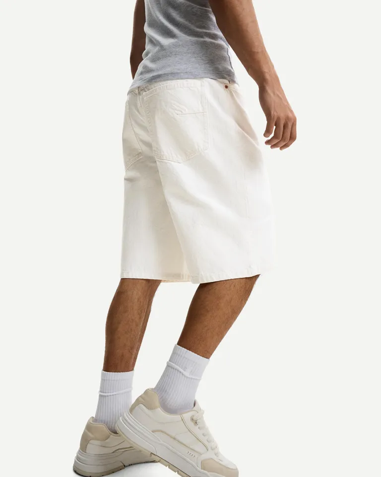 Bermuda denim holgada de Bershka en Bermudas y Shorts para argentina