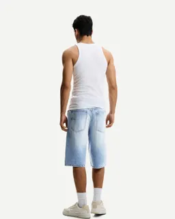 Bermuda denim holgada de Bershka en Bermudas y Shorts para argentina