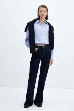 Camisa rayas con textura de Mango en Camisas para argentina