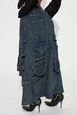 Falda maxi denim de Fashion Nova en Faldas para argentina