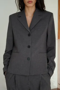 Blazer traje recta botones de Mango en Blazers para argentina