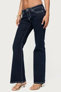 Jean louis tiro bajo contraste de Edikted en Pantalones para argentina