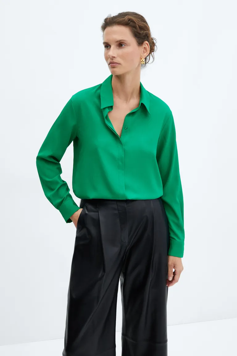 Camisa fluida regular de Mango en Camisas para argentina