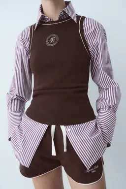 Top algodón mensaje estampado de Mango en Tops para argentina