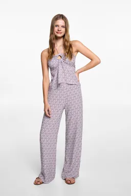 Top estampado fluido de Mango Teen en Tops para argentina