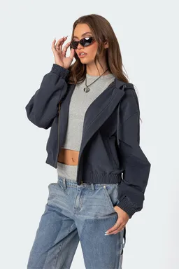 Campera milly crop oversize de Edikted en Chaquetas para argentina