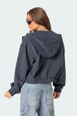 Campera milly crop oversize de Edikted en Chaquetas para argentina