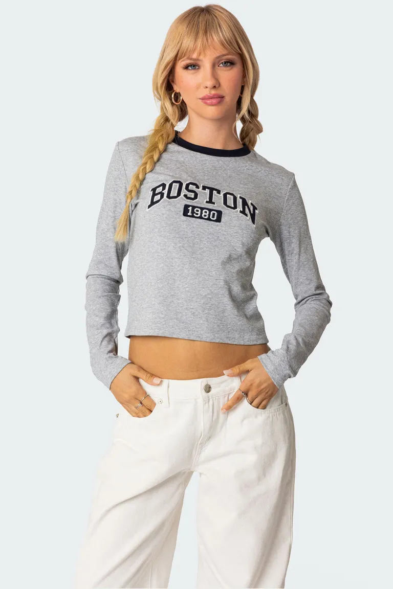 Remera manga larga boston de Edikted en Buzos y Sweaters para argentina