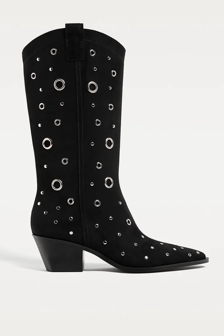 Botas tacón arandelas de Stradivarius en Botas y Botinetas para argentina
