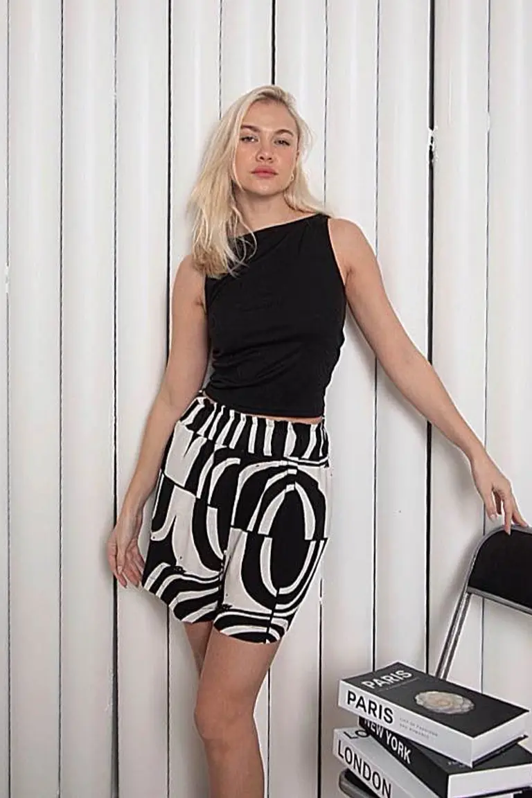 Short Estampado Frunce de Hesed en Shorts para argentina