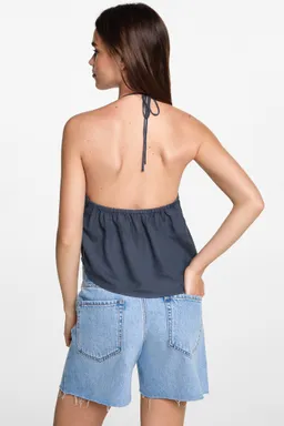 Top con panel bordado de Mango Teen en Tops para argentina