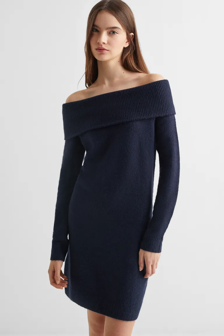 Vestido escote bardot de Mango Teen en Vestidos para argentina