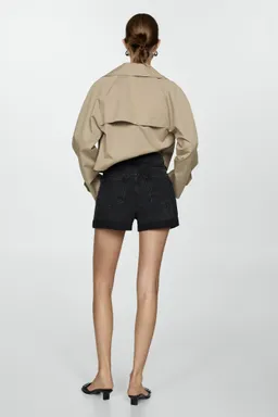 Short denim momfit tiro alto de Mango en Shorts para argentina