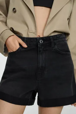 Short denim momfit tiro alto de Mango en Shorts para argentina