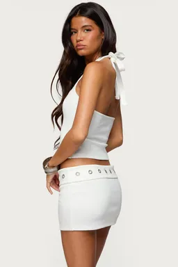 Top halter havana con ojales de Edikted en Tops para argentina