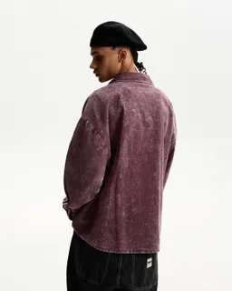 Camisa oversize manga larga de Bershka en Camisas para argentina
