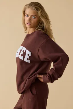 Buzo oversize cuello redondo de Oh Polly en Buzos y Sweaters para argentina