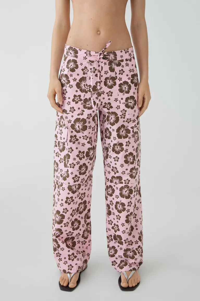Pantalón estampado flores de Mango en Pantalones para argentina
