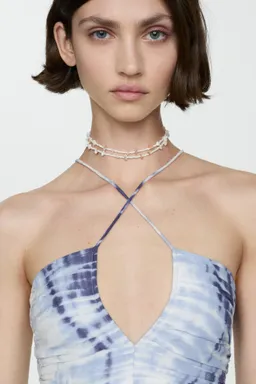 Vestido estampado escote pico de Mango en Vestidos para argentina