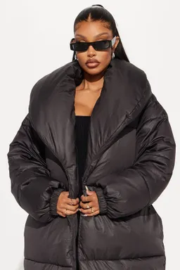 Campera inflada oversized stunner de Fashion Nova en Chaquetas para argentina