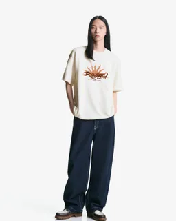Remera manga corta bordada de Bershka en Remeras y Polos para argentina