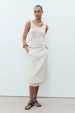 Top crochet con tirantes de Mango en Tops para argentina