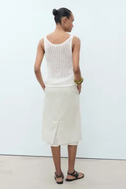 Top crochet con tirantes de Mango en Tops para argentina