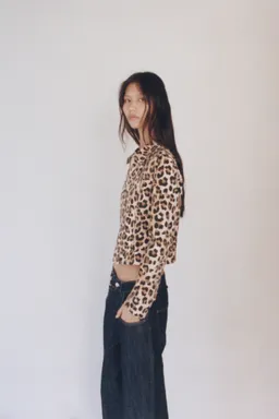 Campera leopardo doble cremallera de Mango en Chaquetas para argentina