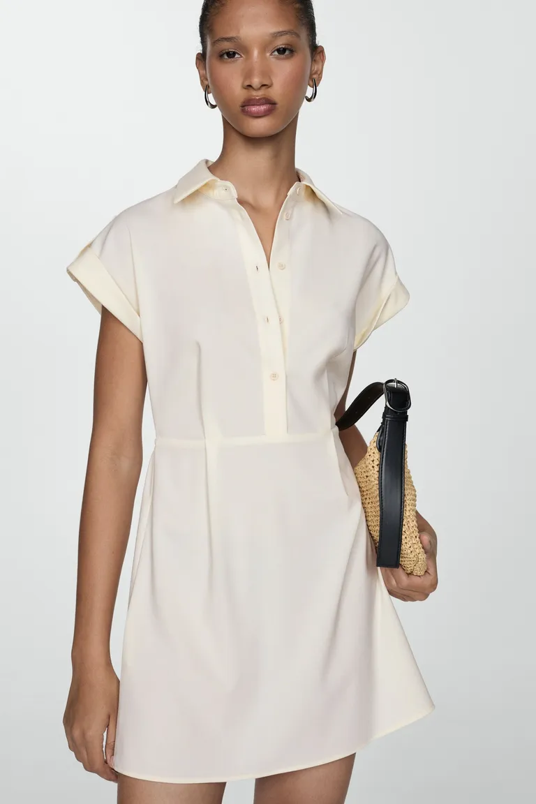 Vestido camisero corto de Mango en Vestidos para argentina