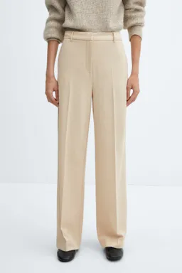 Pantalón wideleg tiro bajo de Mango en Pantalones para argentina