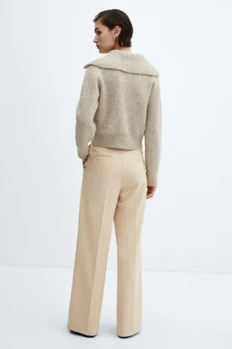 Pantalón wideleg tiro bajo de Mango en Pantalones para argentina