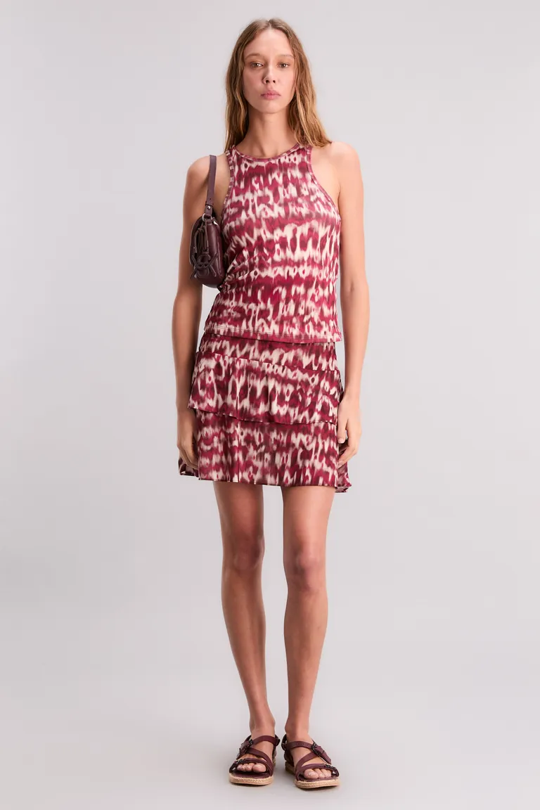 Vestido con estampado exclusivo y diseño elegante de Kosiuko en Vestidos para argentina