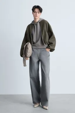 Chaqueta bomber fruncida de Mango en Chaquetas para argentina