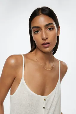 Top lino botones de Mango en Tops para argentina