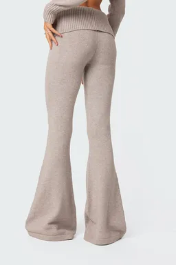 Pantalón tejido desiree tiro bajo de Edikted en Pantalones para argentina