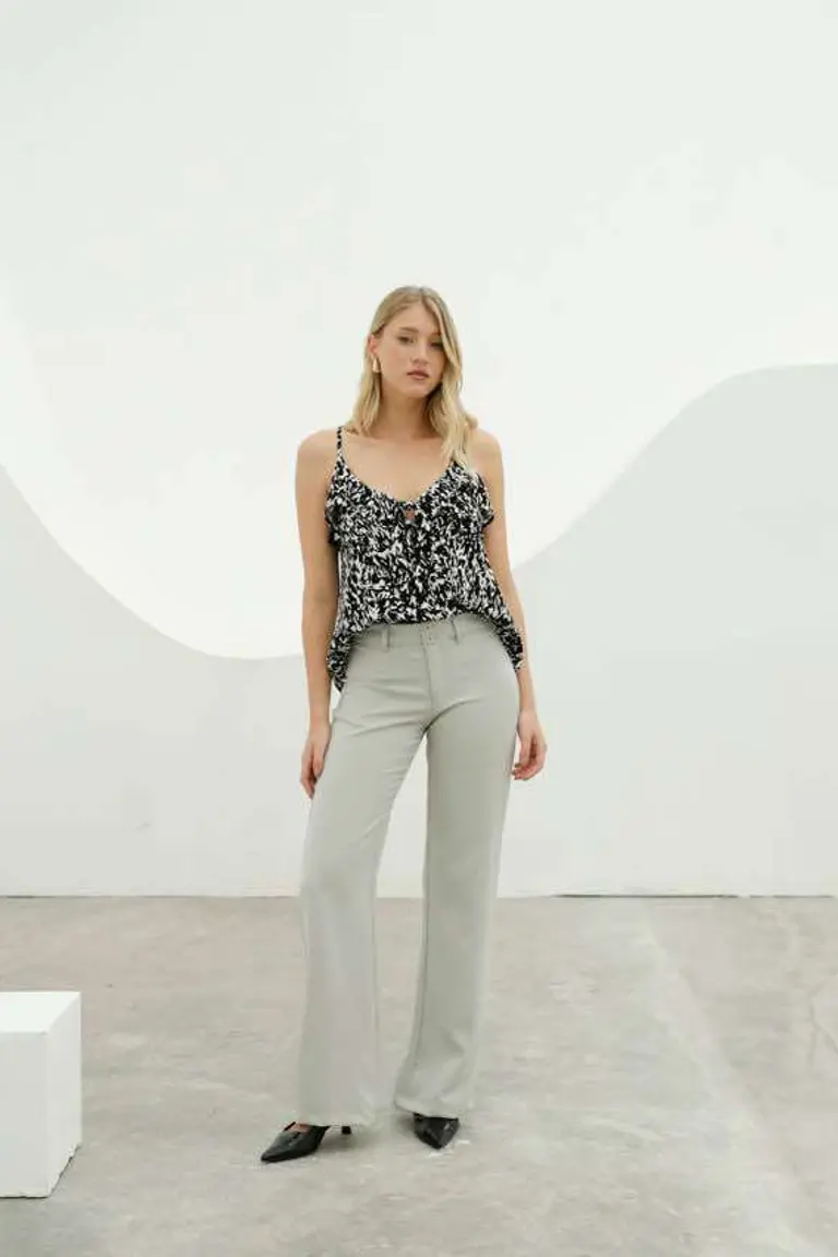 Blusa Estampada Ajustable de Hesed en Blusas para argentina