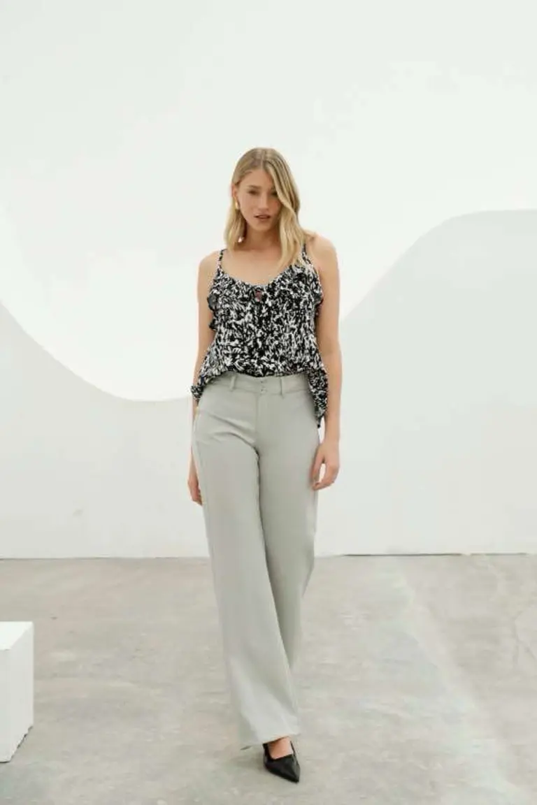 Blusa Estampada Ajustable de Hesed en Blusas para argentina