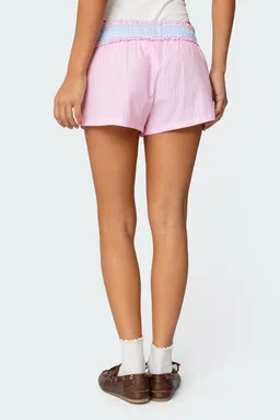 Short rayas contrastantes de Edikted en Shorts para argentina