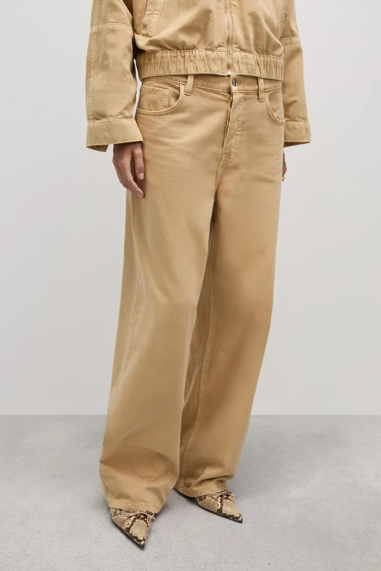 Jeans wideleg tiro bajo de Mango en Pantalones para argentina