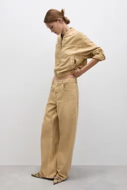 Jeans wideleg tiro bajo de Mango en Pantalones para argentina