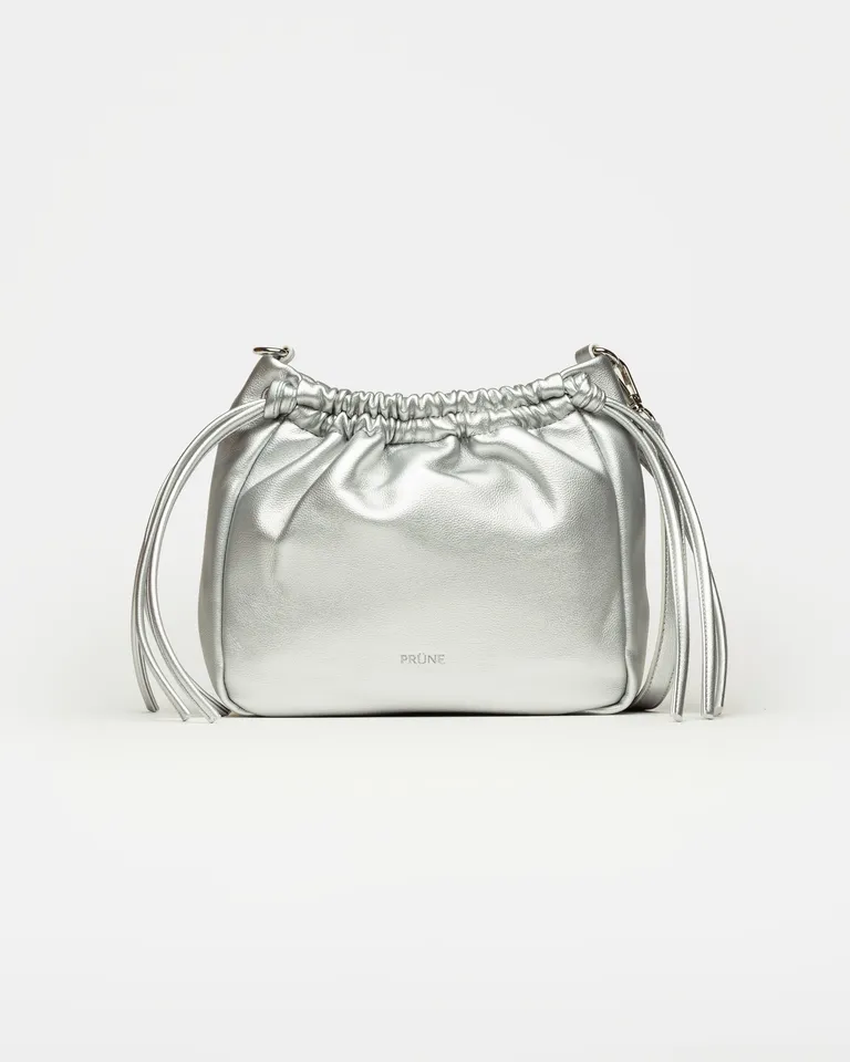 Bolso bandolera de mujer con broche imán y paleta en efecto cuero liso de Prüne en Bolsos y Carteras para argentina