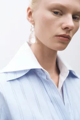 Camisa regular algodón rayas de Mango en Camisas para argentina
