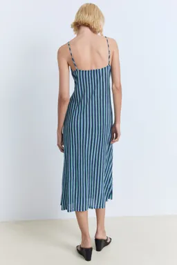 Vestido fruncido rayas de Mango en Vestidos para argentina