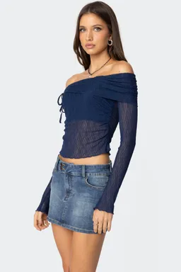Top transparente cordón de Edikted en Tops para argentina