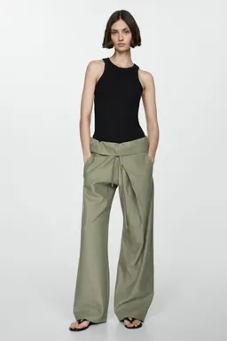 Top algodón canalé de Mango en Tops para argentina