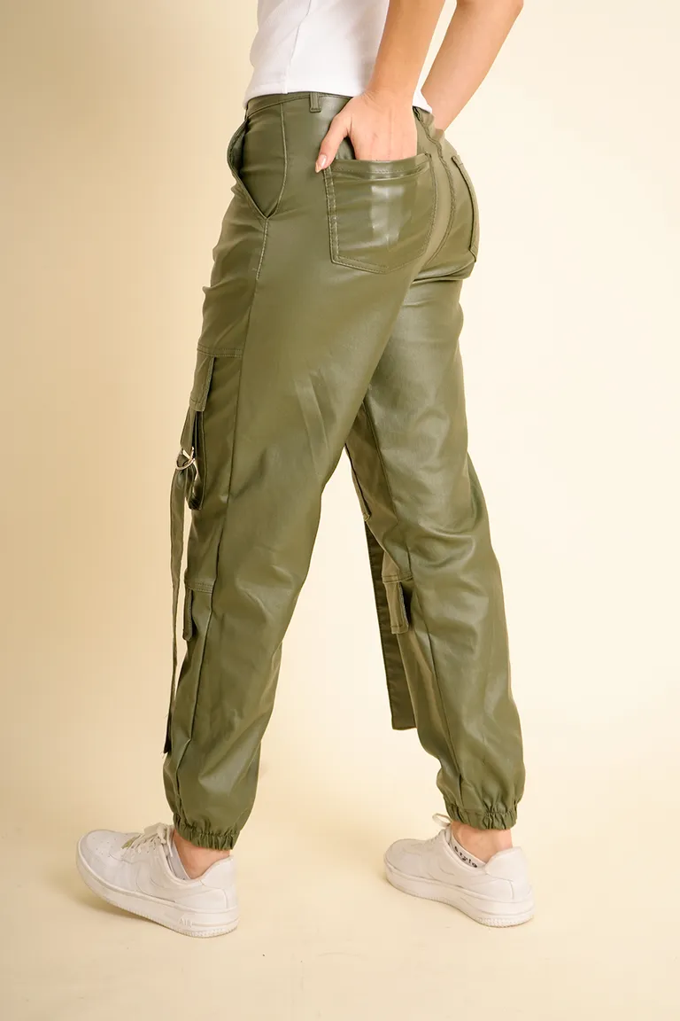 Pantalón Cargo Engomado de Yasana en Pantalones para argentina