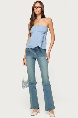 Top narnie rayas strapless de Edikted en Tops para argentina