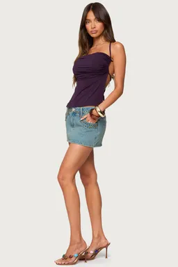 Top leonora halter babydoll de Edikted en Tops para argentina