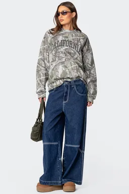 Buzo cali camuflado de Edikted en Buzos y Sweaters para argentina